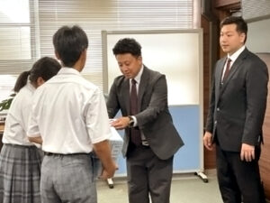 岐阜清流高等特別支援学校 寄贈式